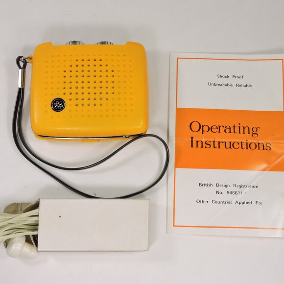 Emperor Micro Transistor Radio Working - With Strap, Box, Earphone & Manual - Picture 6 of 7